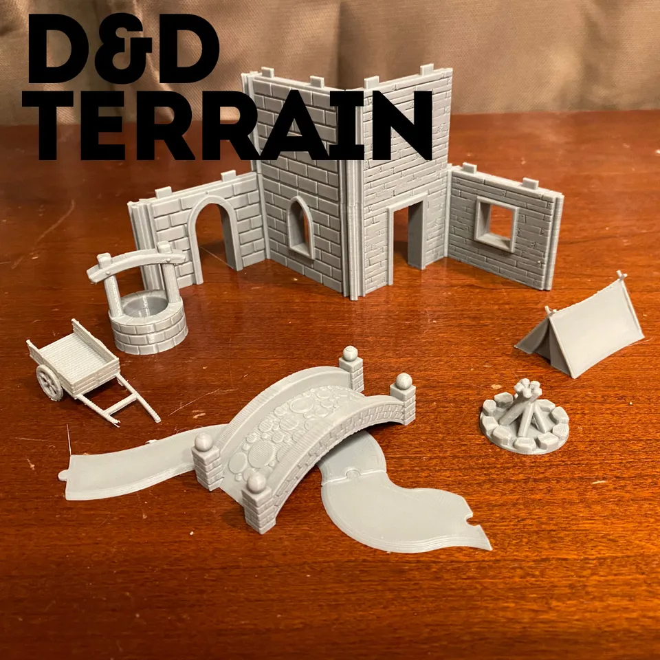 D&amp;D Fantasy Terrain by ZachS | Download free STL model | Printables.com