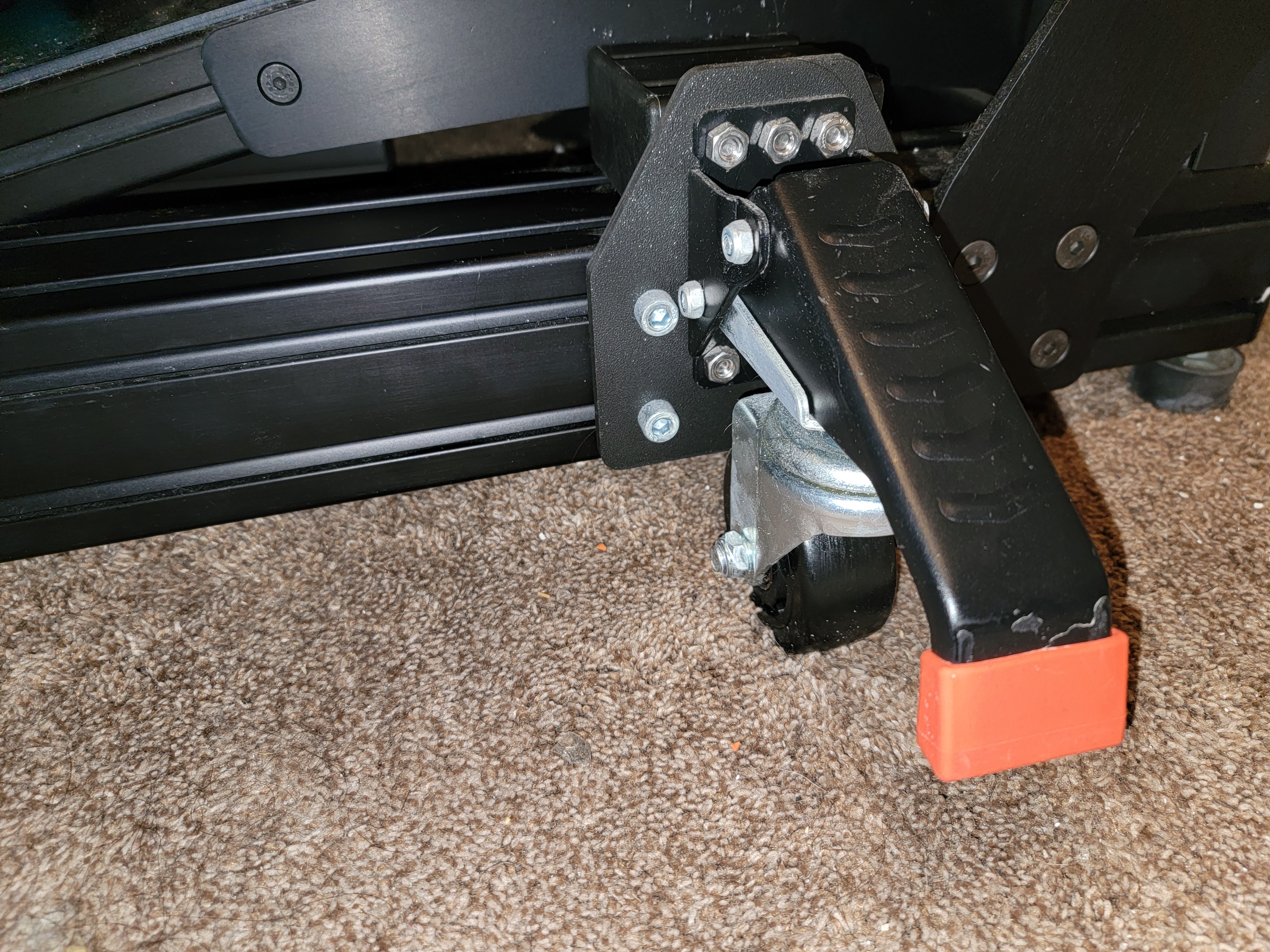 Workbench Caster Adapter for 4040 based simrigs — miniatura 2
