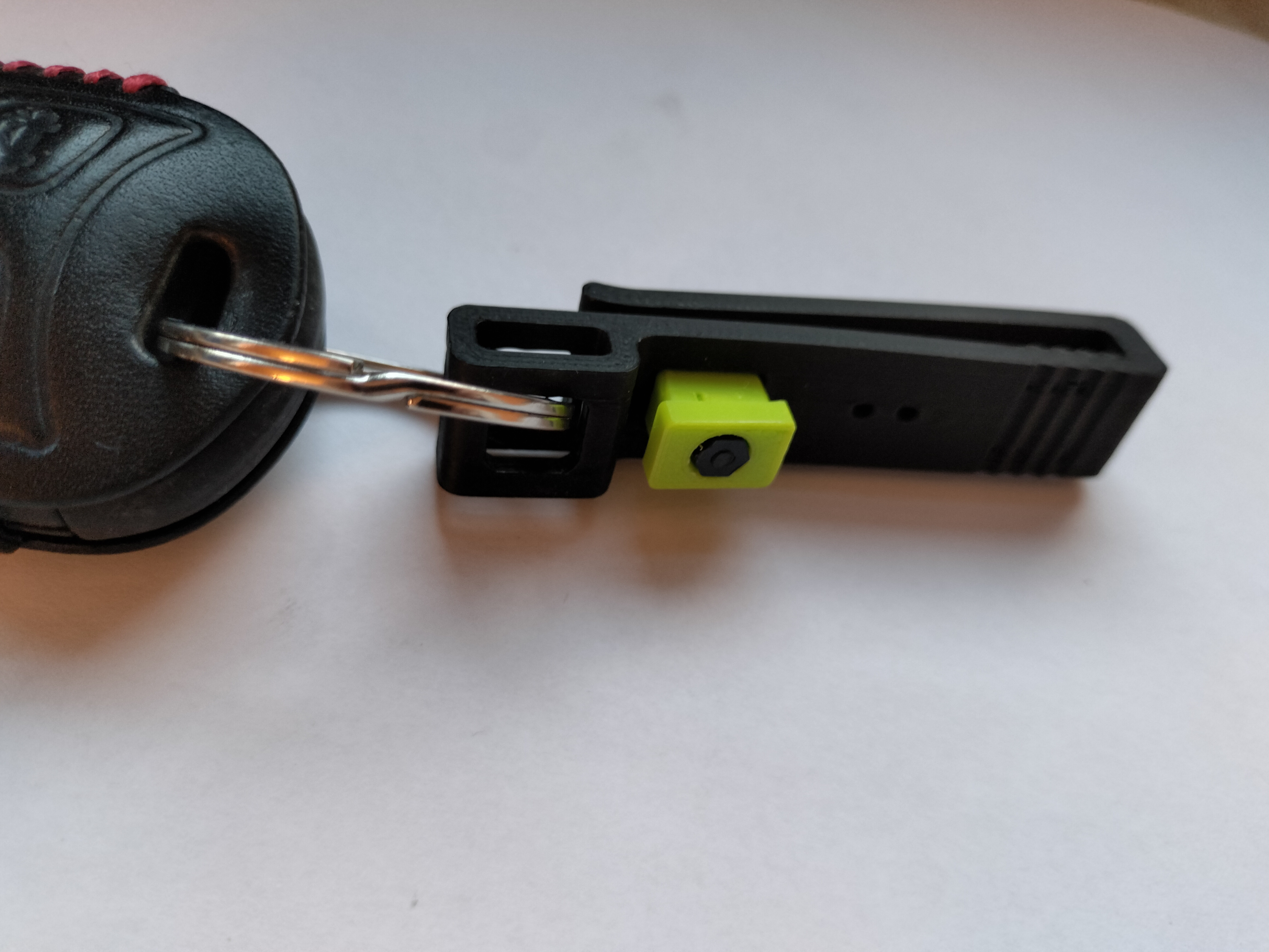 Universal composite clip with magnetic pin