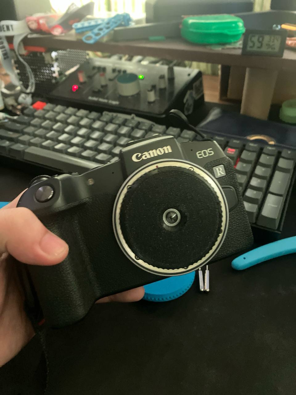 Dispolens for canon rf mount 3D model thumbnail