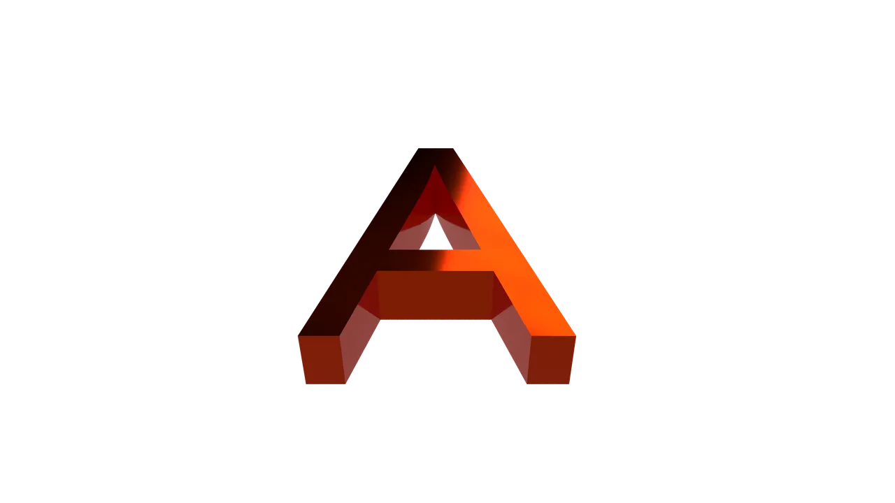 Letter A by sami | Download free STL model | Printables.com