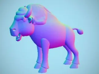 Bison by Denis X | Download free STL model | Printables.com