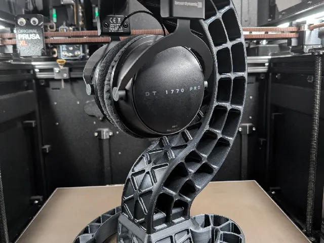 Industrial Headphone Stand