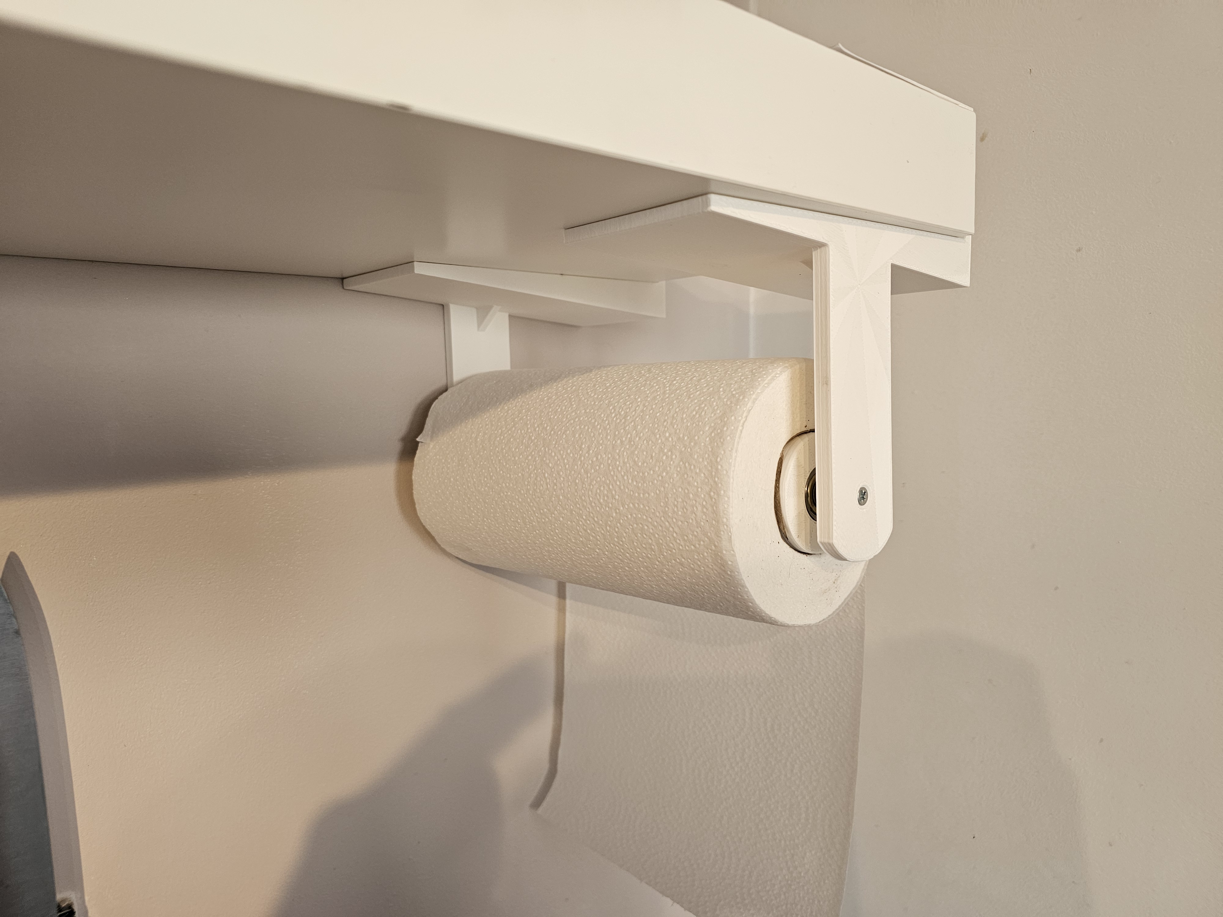 Ikea Lack Shelf Kitchen Towel Holder
