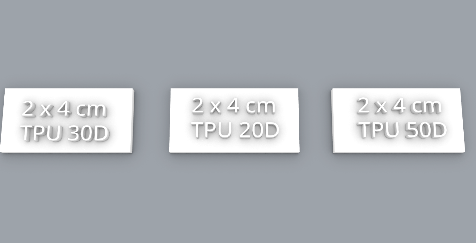Material Samples Test Small Plates