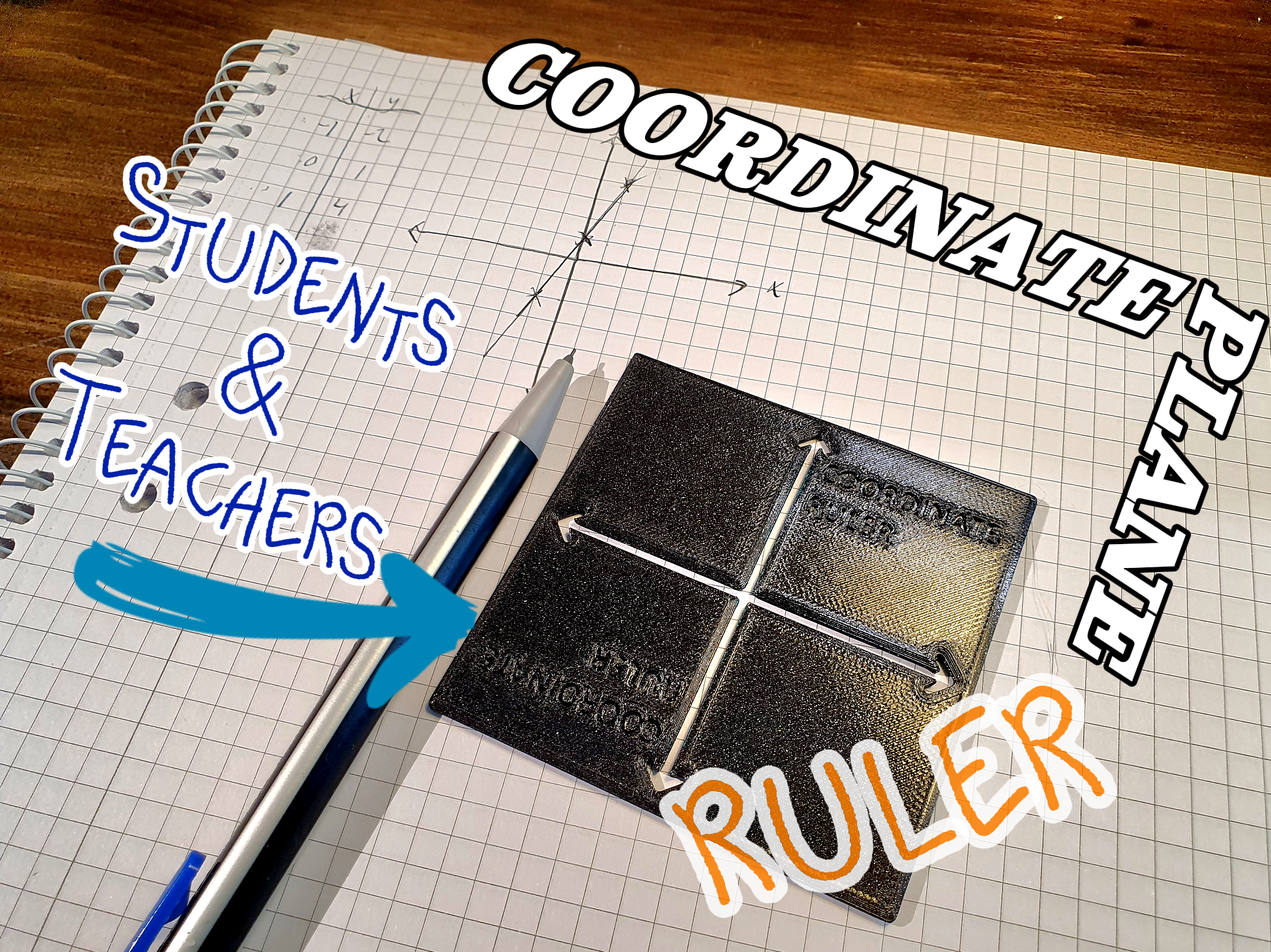 Coordinate Plane Ruler