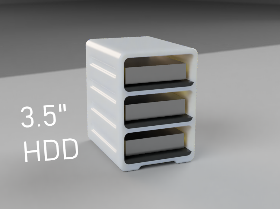 HDD 3.5" Disk Rack