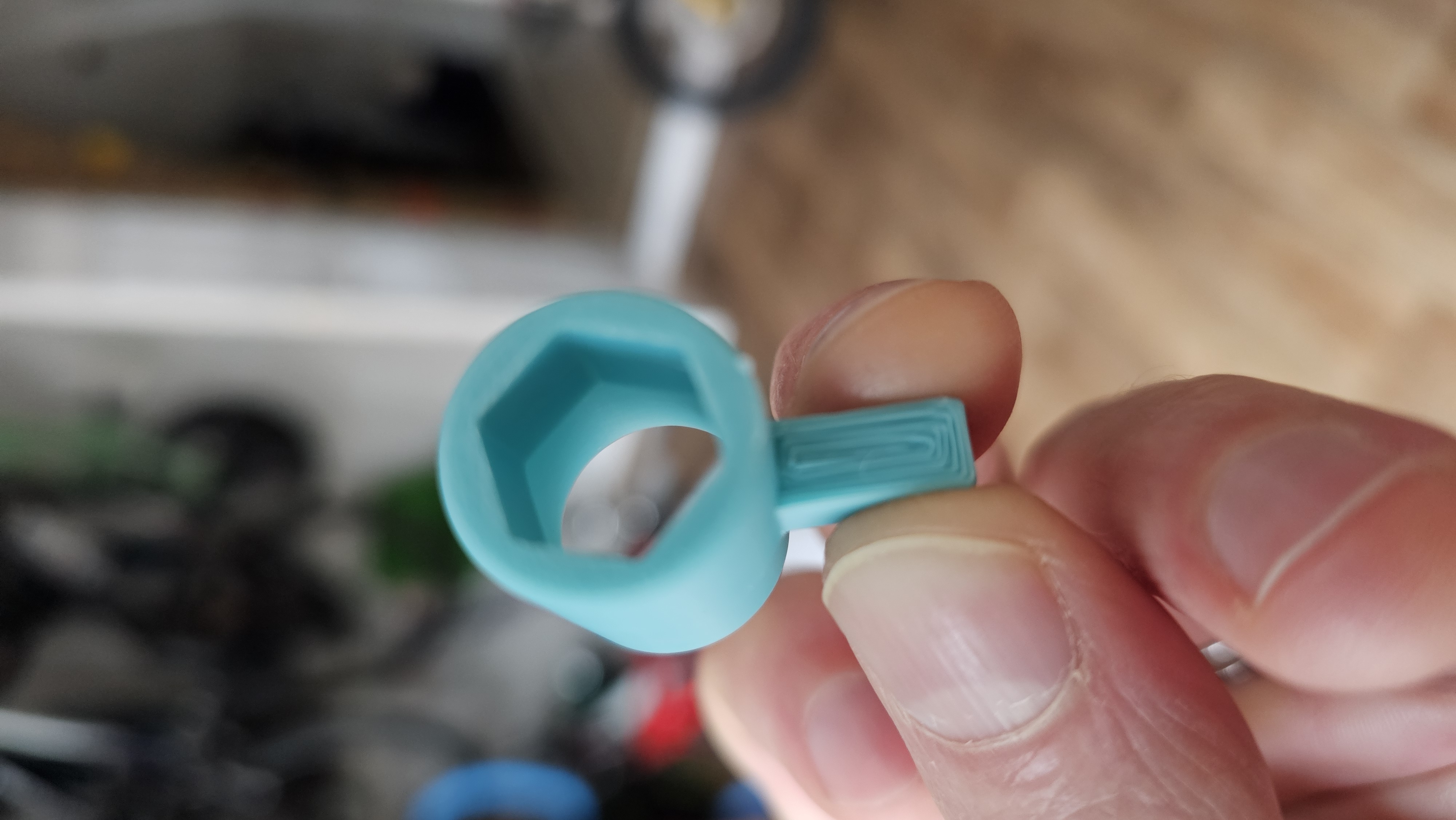 Outer part for 12mm nuts Guitar Output Tightener 3D model