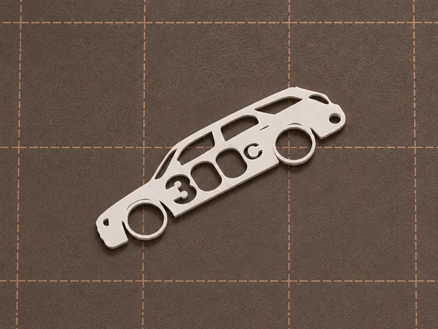 chrysler 300c wagon keychain