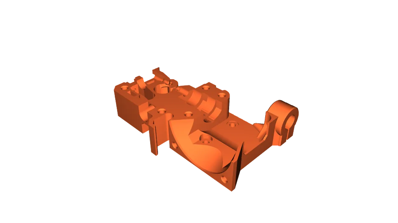 Dragonfly BMS Extrusiekop - Bimetaal warmte-isolatie, koperen mondstuk, verwarmingsblok voor 3D-printer CR10, Ender 3s, Ender 3 Pro, V2, CR-10, Ender 5 Pro