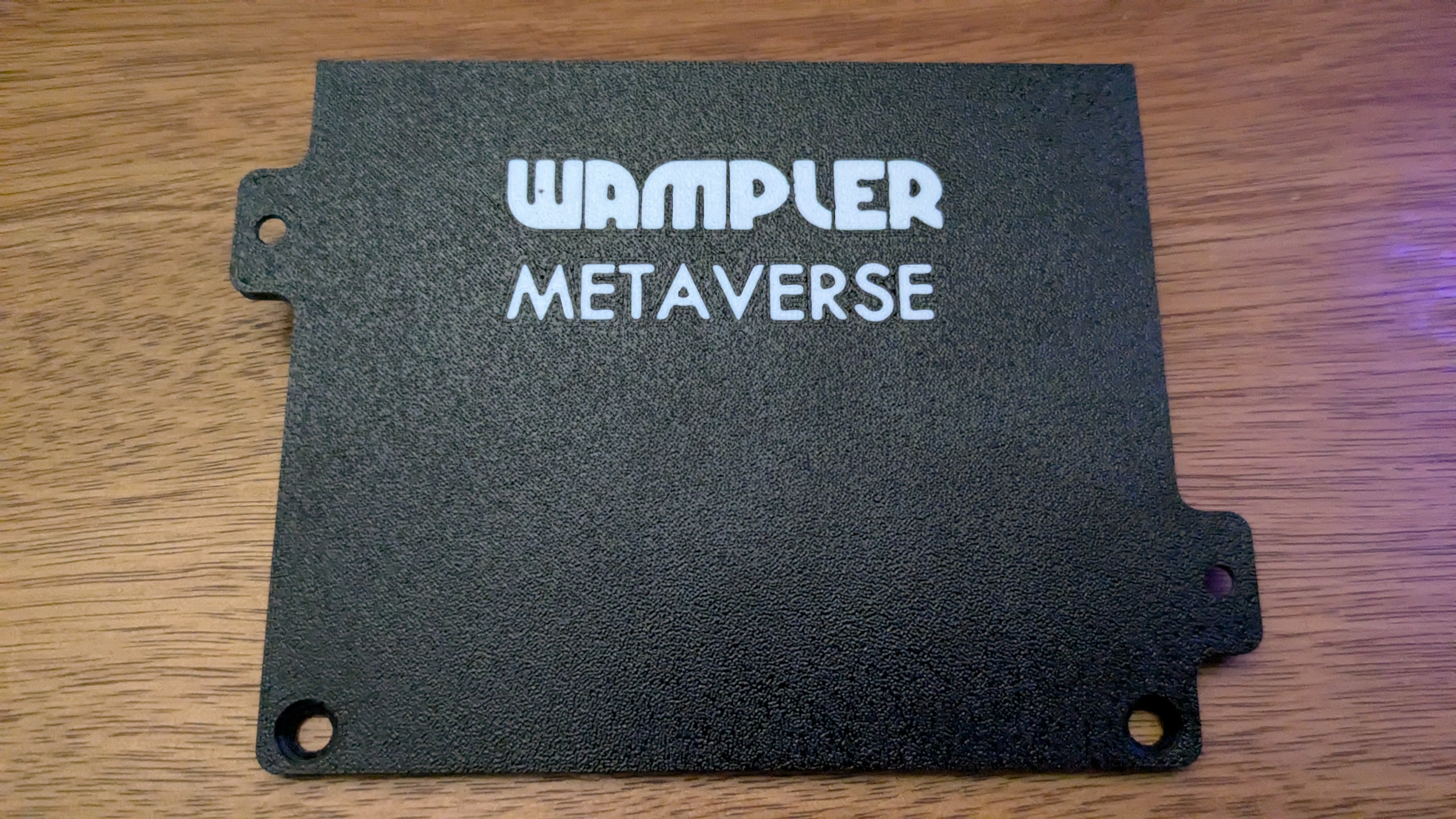 Wampler Metaverse Mounting Plate w/ Screw Tabs