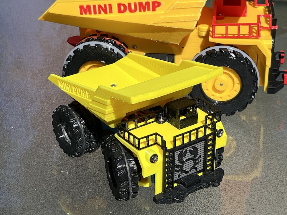 Mini-Dump Jr Gets a ** NEW MOTOR ** 3D model thumbnail