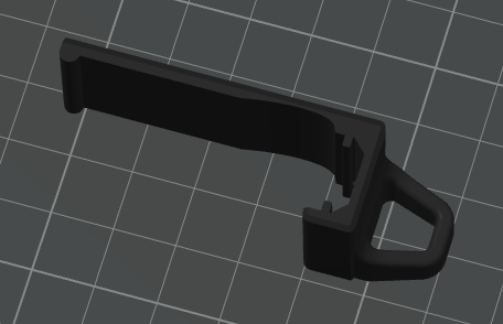 Wuben G5 rail mount and clip adapter