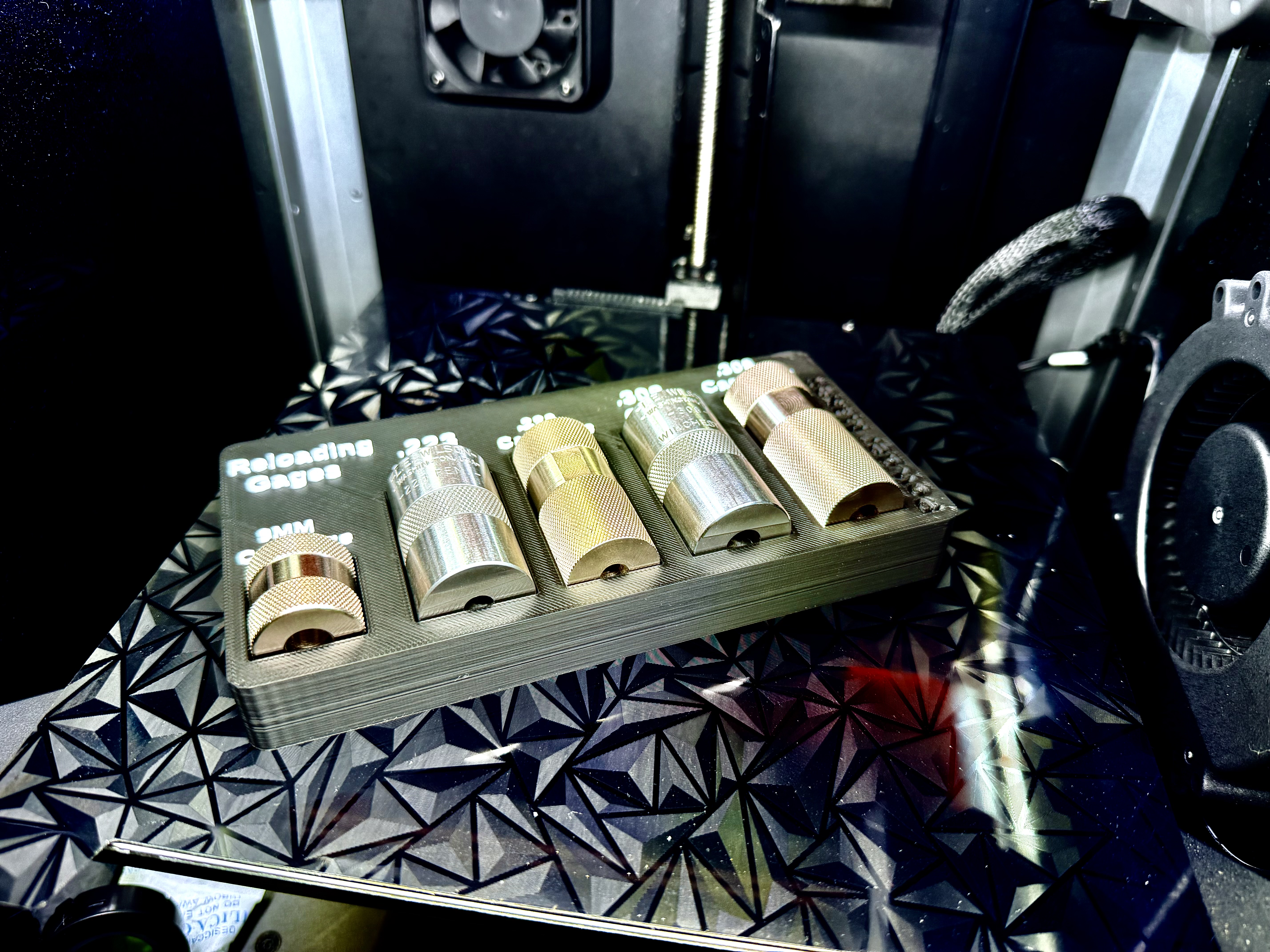 Reloading Gage Tray