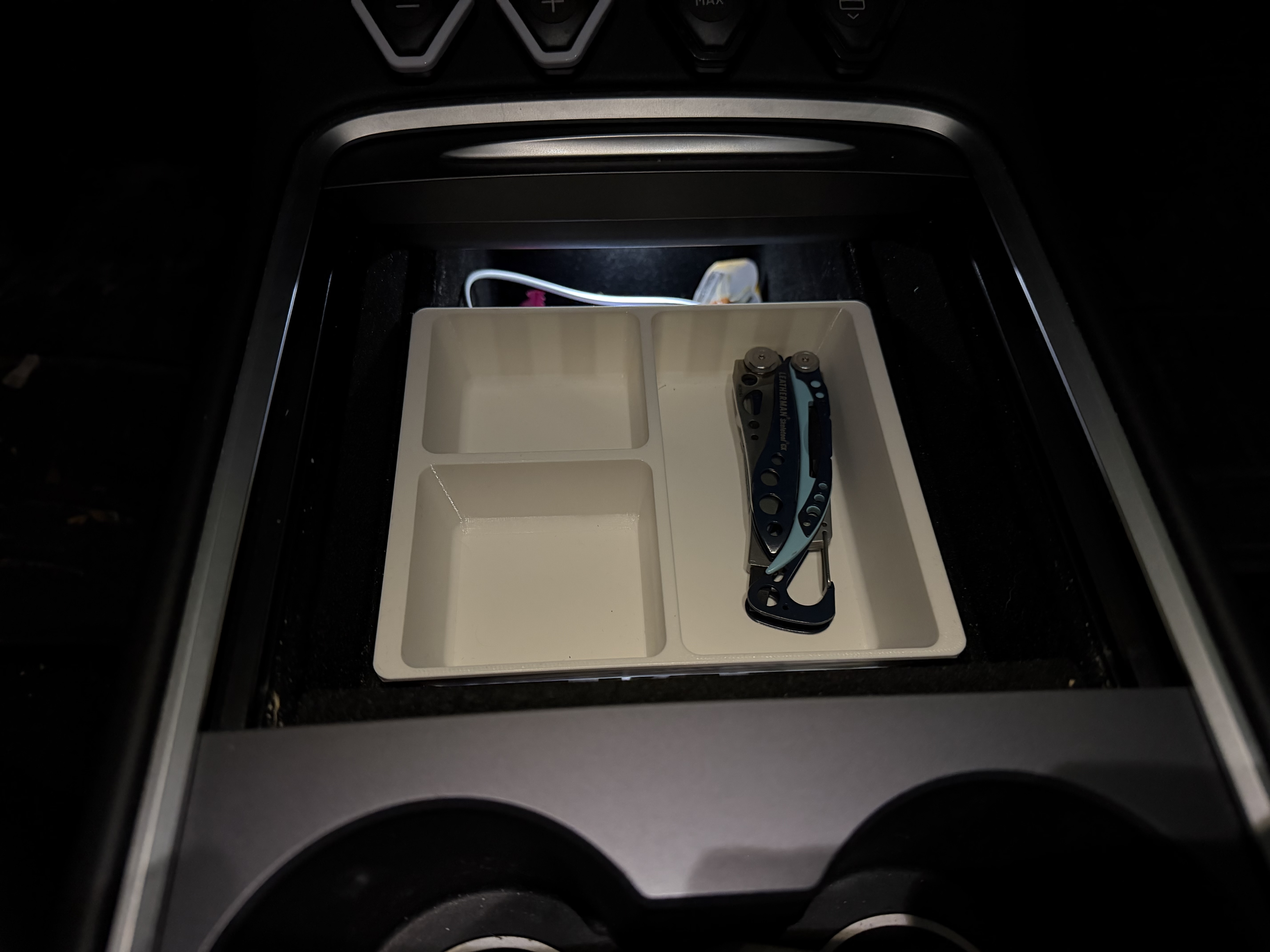 Tesla Center Console Tray