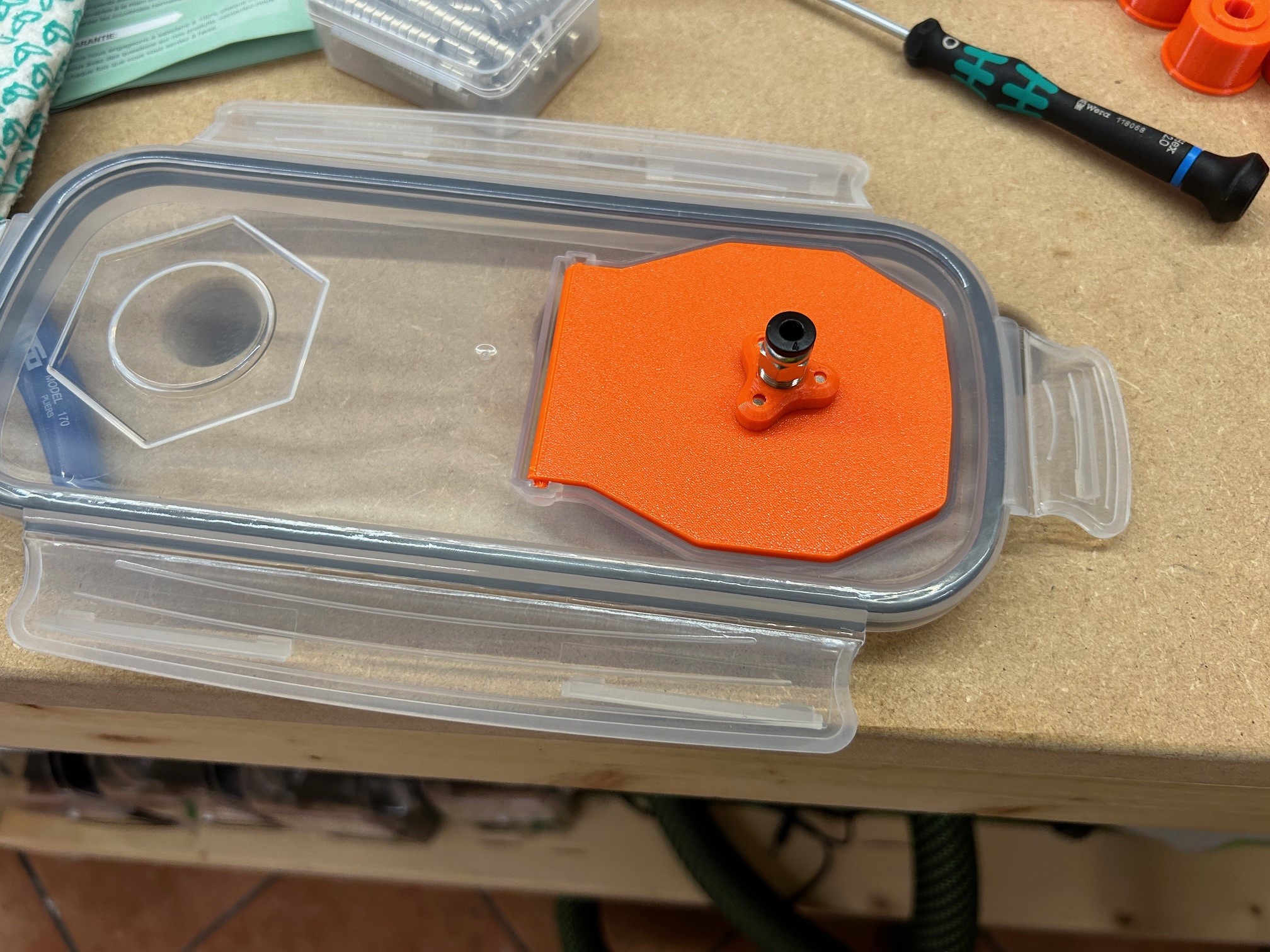 Contenitore da cucina con coperchio in vetro