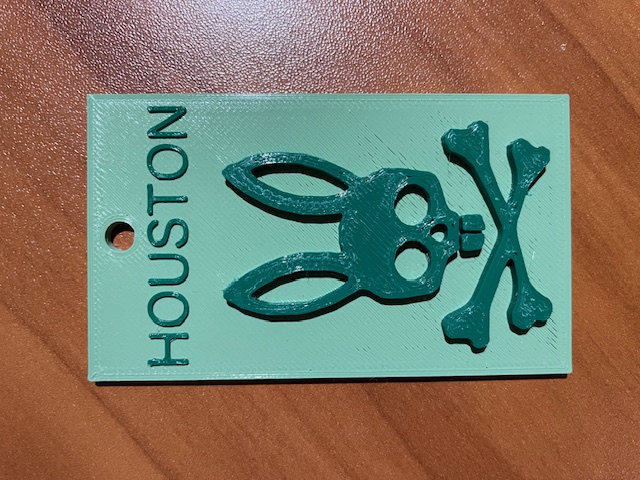 PsychoBunny Travel Tag (Add Your Text)
