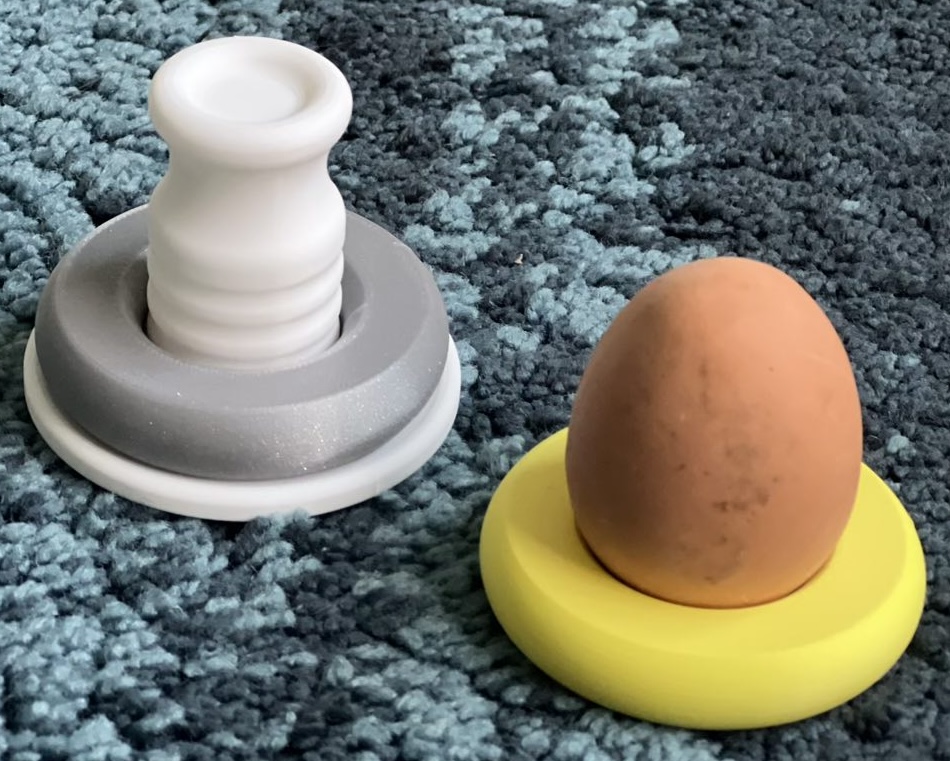 Miniatura 3 do modelo 3D Eggcup