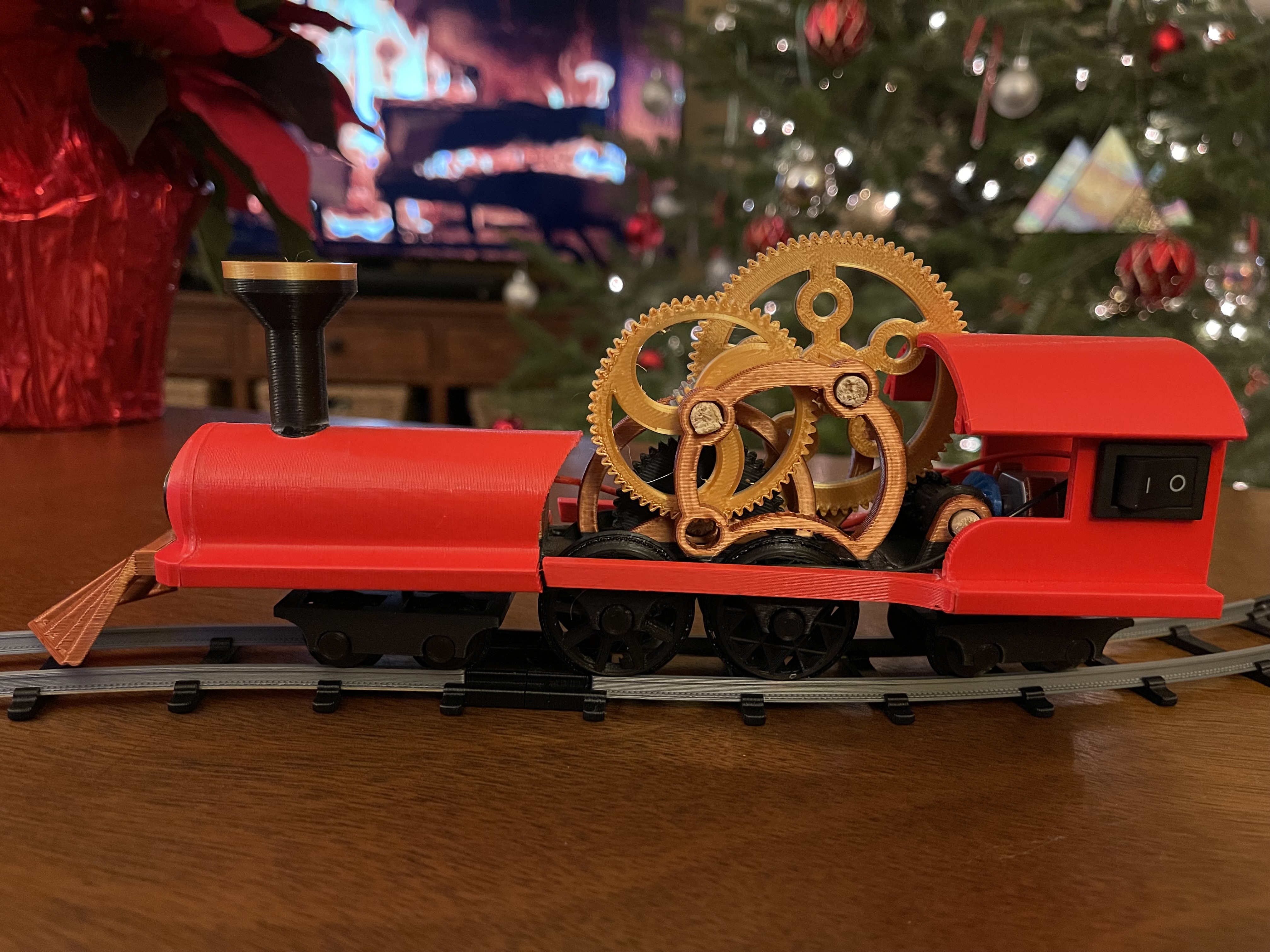 Miniatura 3 do modelo 3D Roosevelt Express (functioning train set!)