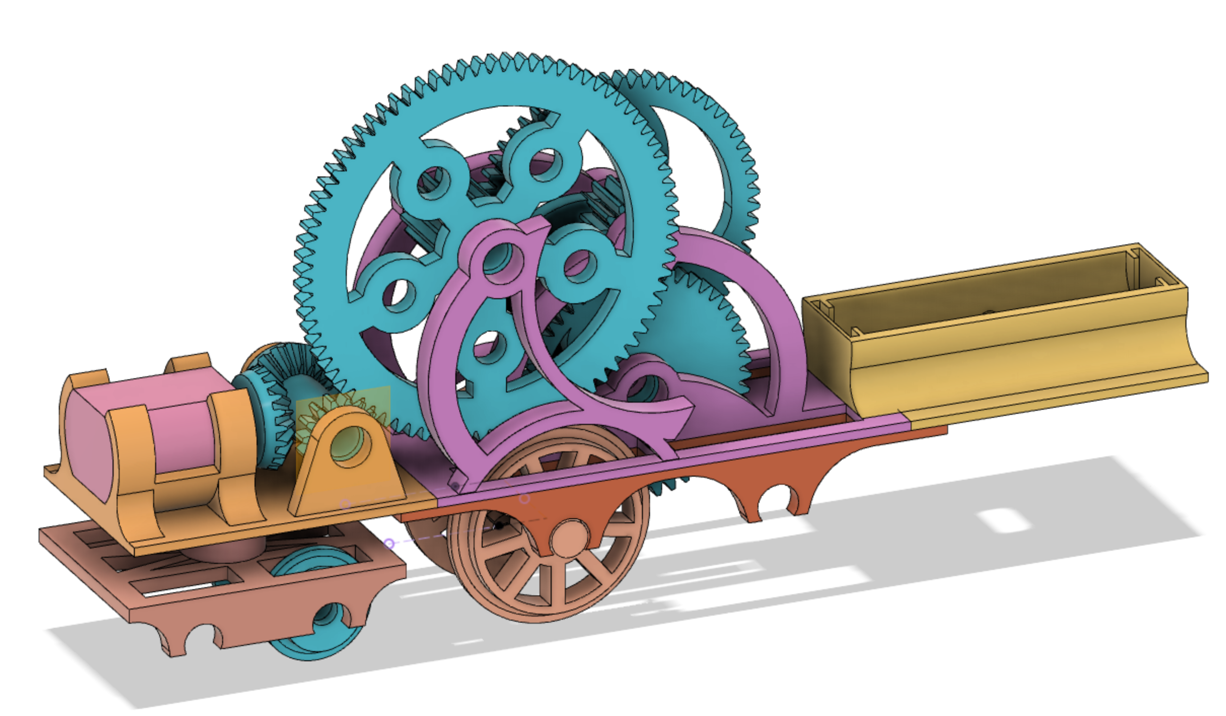 Miniatura 5 do modelo 3D Roosevelt Express (functioning train set!)