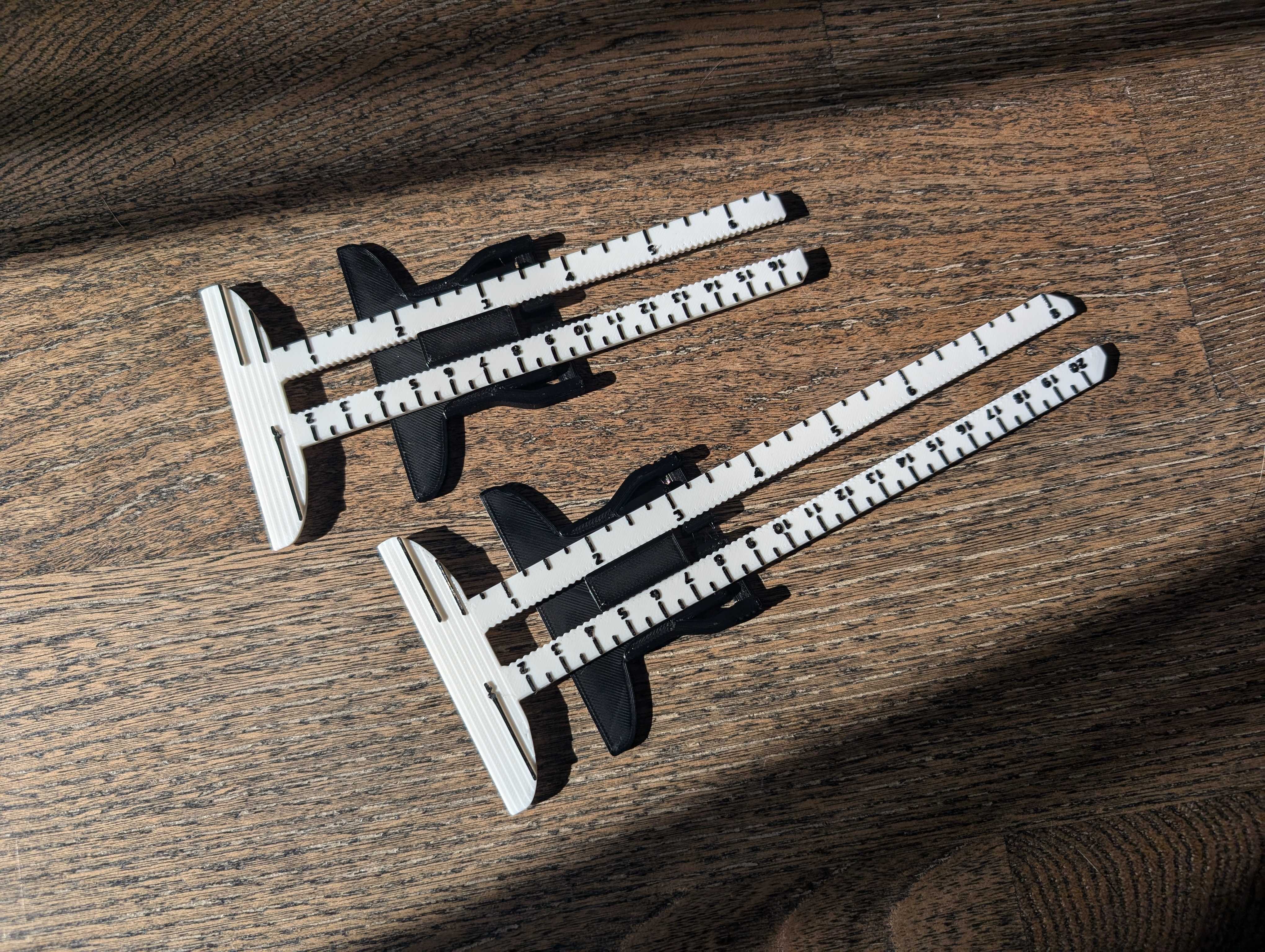 Self-Locking Sewing Edge/Hem Ruler