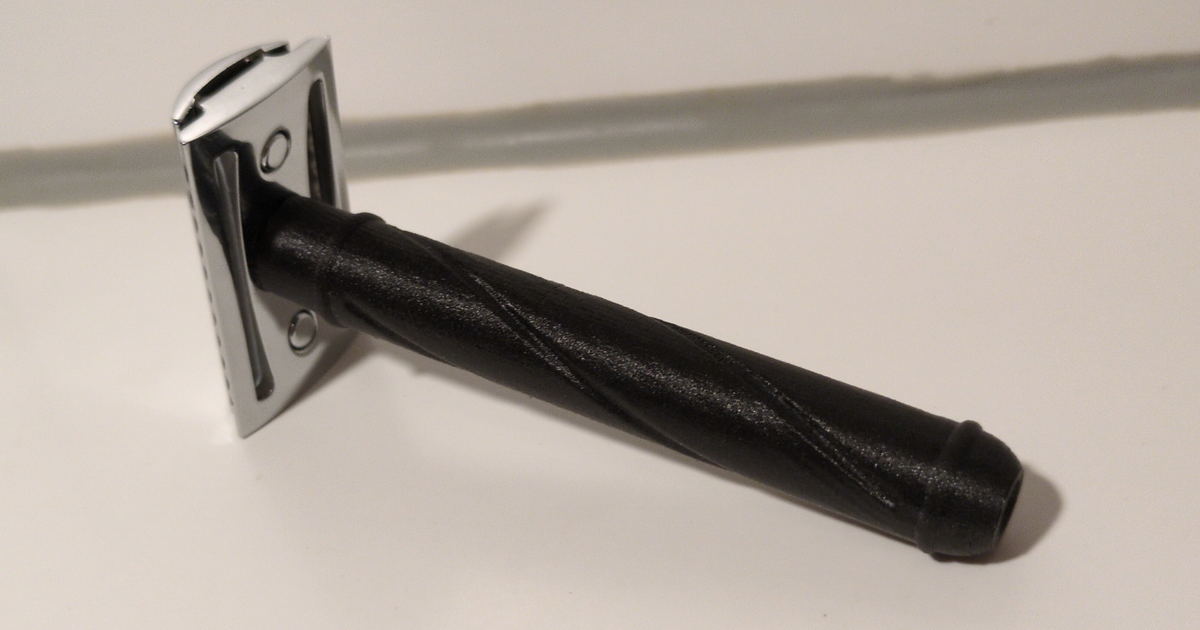 Razor Handle by thunderstorm-euphoria | Download free STL model ...