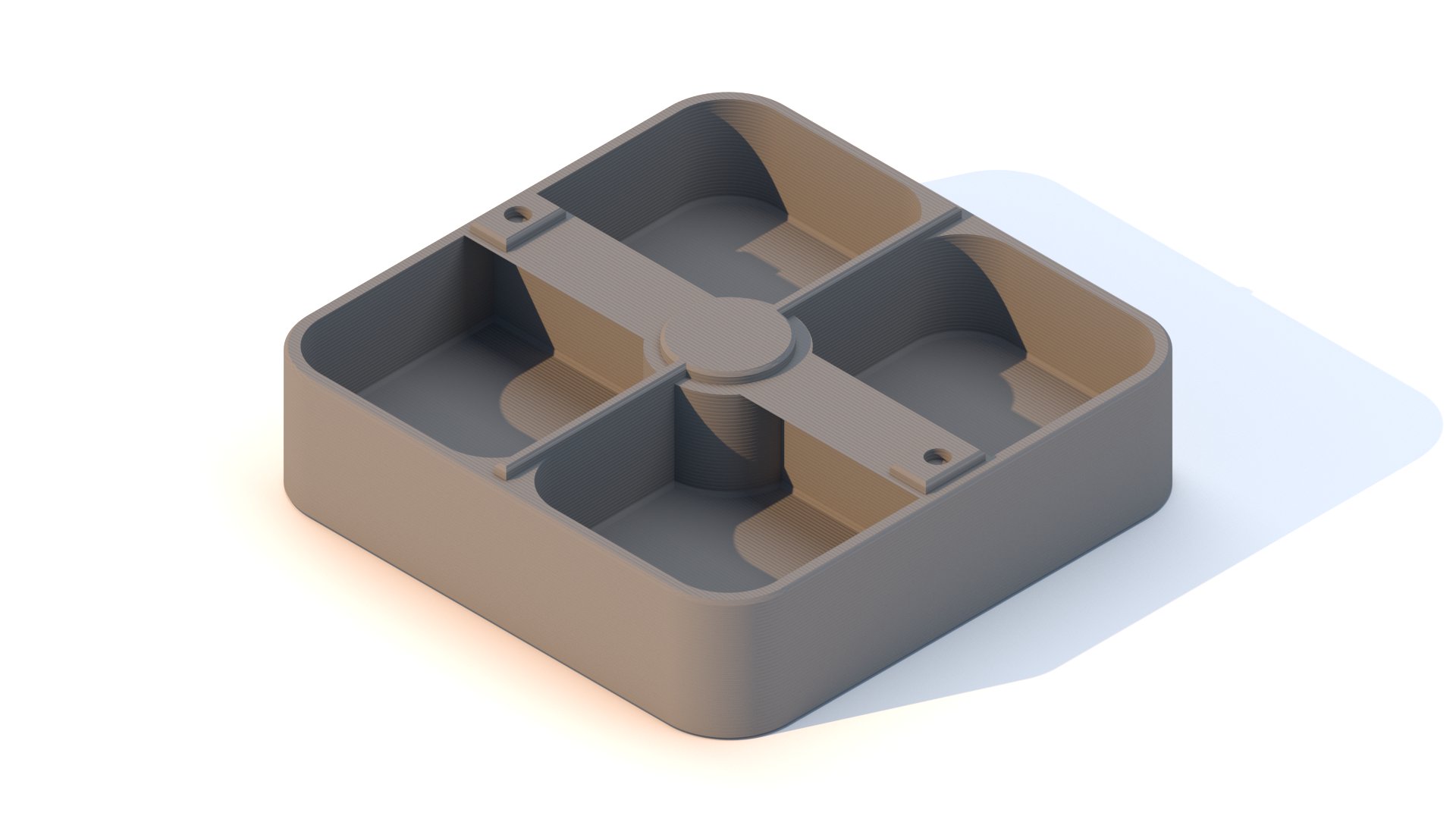 Miniatura 4 do modelo 3D Stackable Screw Box Remix
