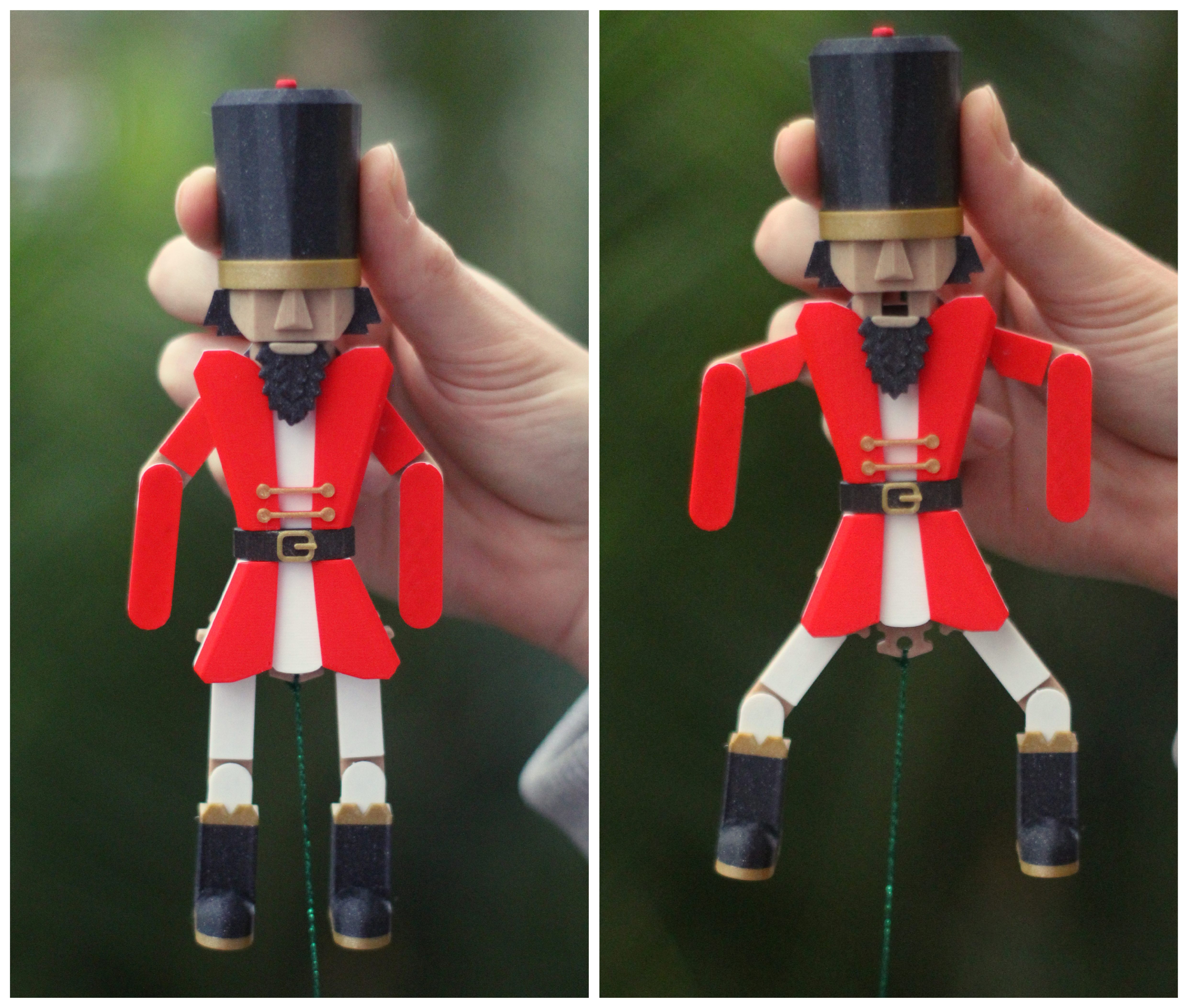 Pull-String Nut Cracker (print in place + assembly)