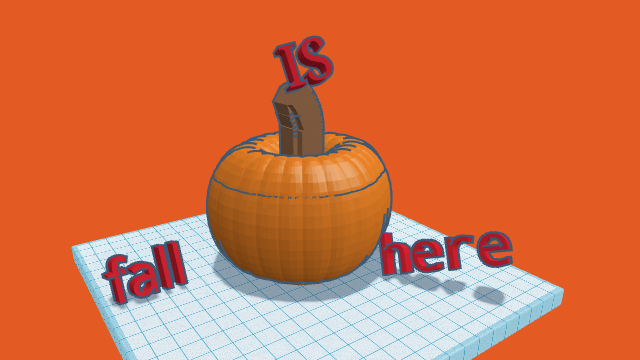 pumpkin decoration. CAN OPEN!