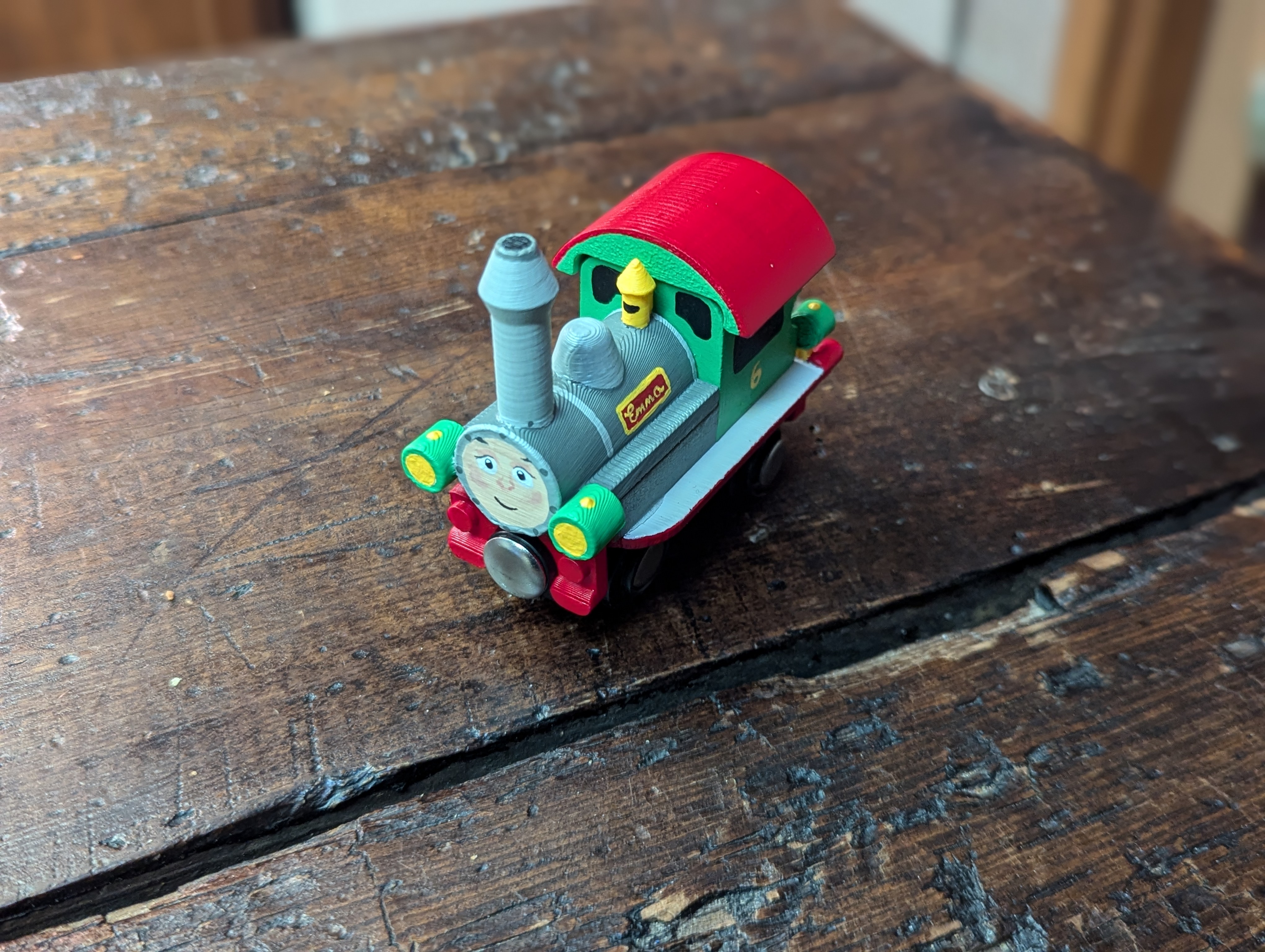 Brio Style (Wood Train) model components - Emma