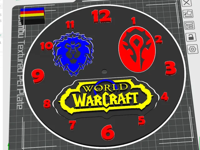 World of Warcraft Clock