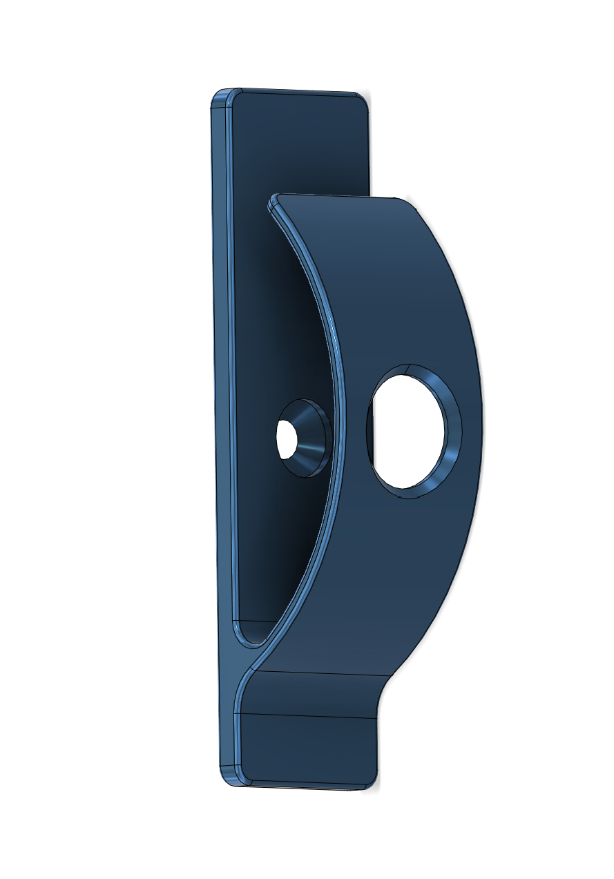Cable Clip with Screw Hole