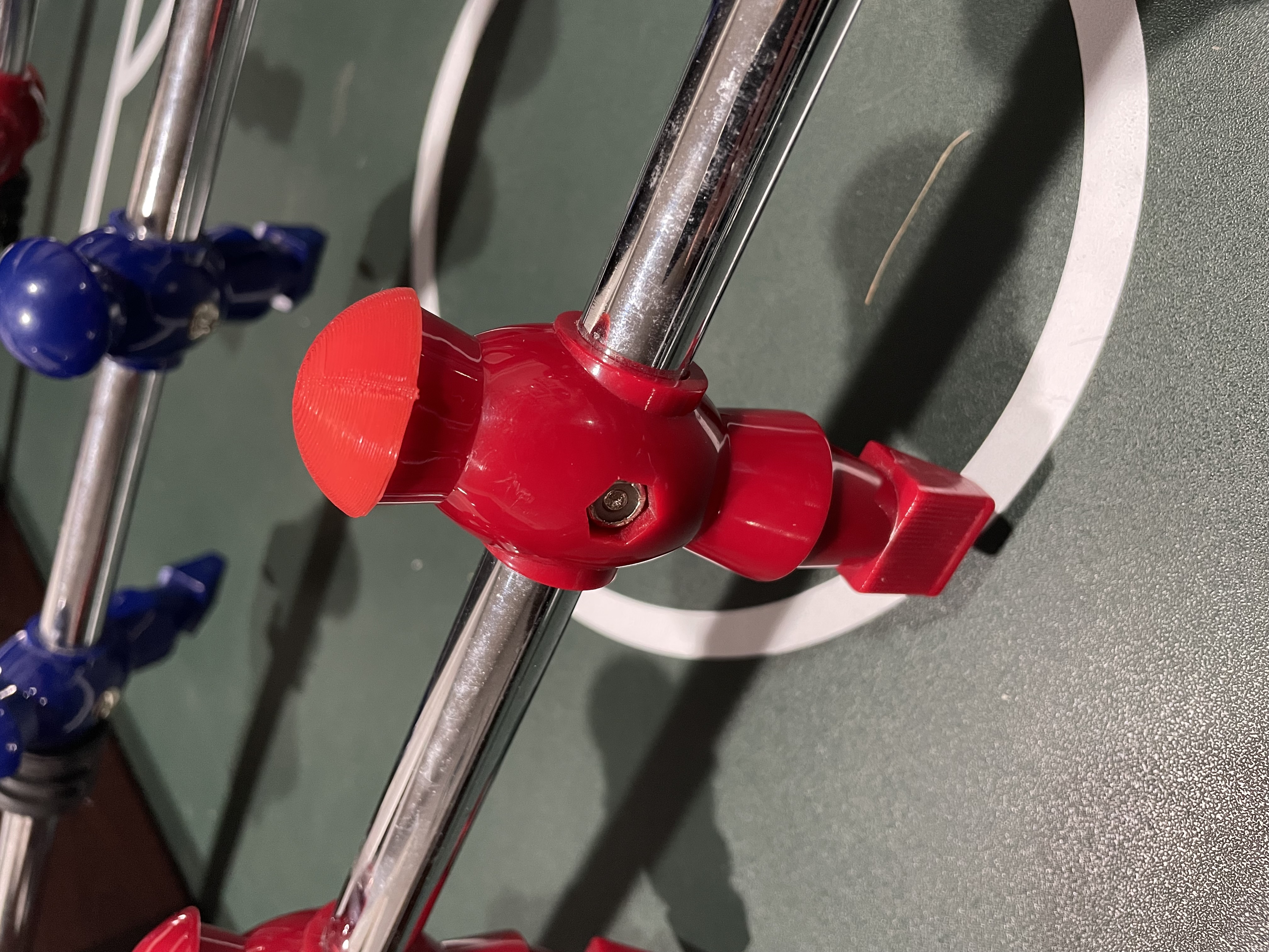 Foosball Player Head Piece
