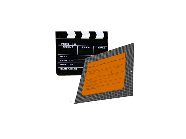 clapperboard / Regieklappe