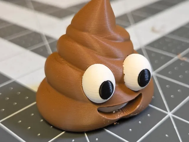Poop Emoji - Painted in PrusaSlicer