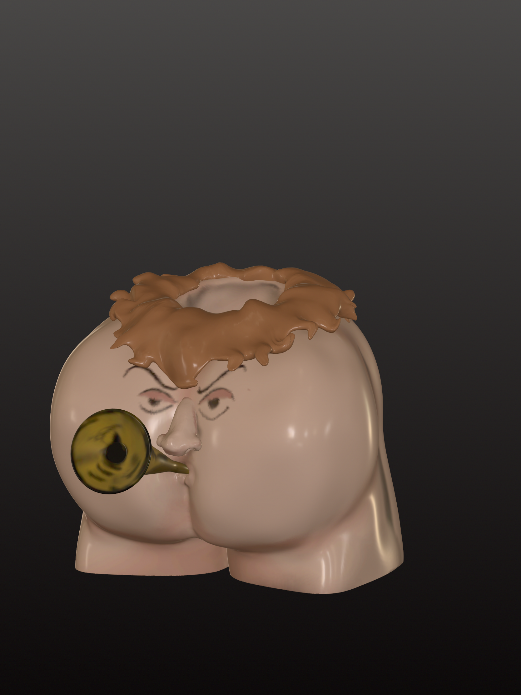 Kingdom Come: Deliverance II Trumpet Butt Pen Holder (or Razor or smt else)