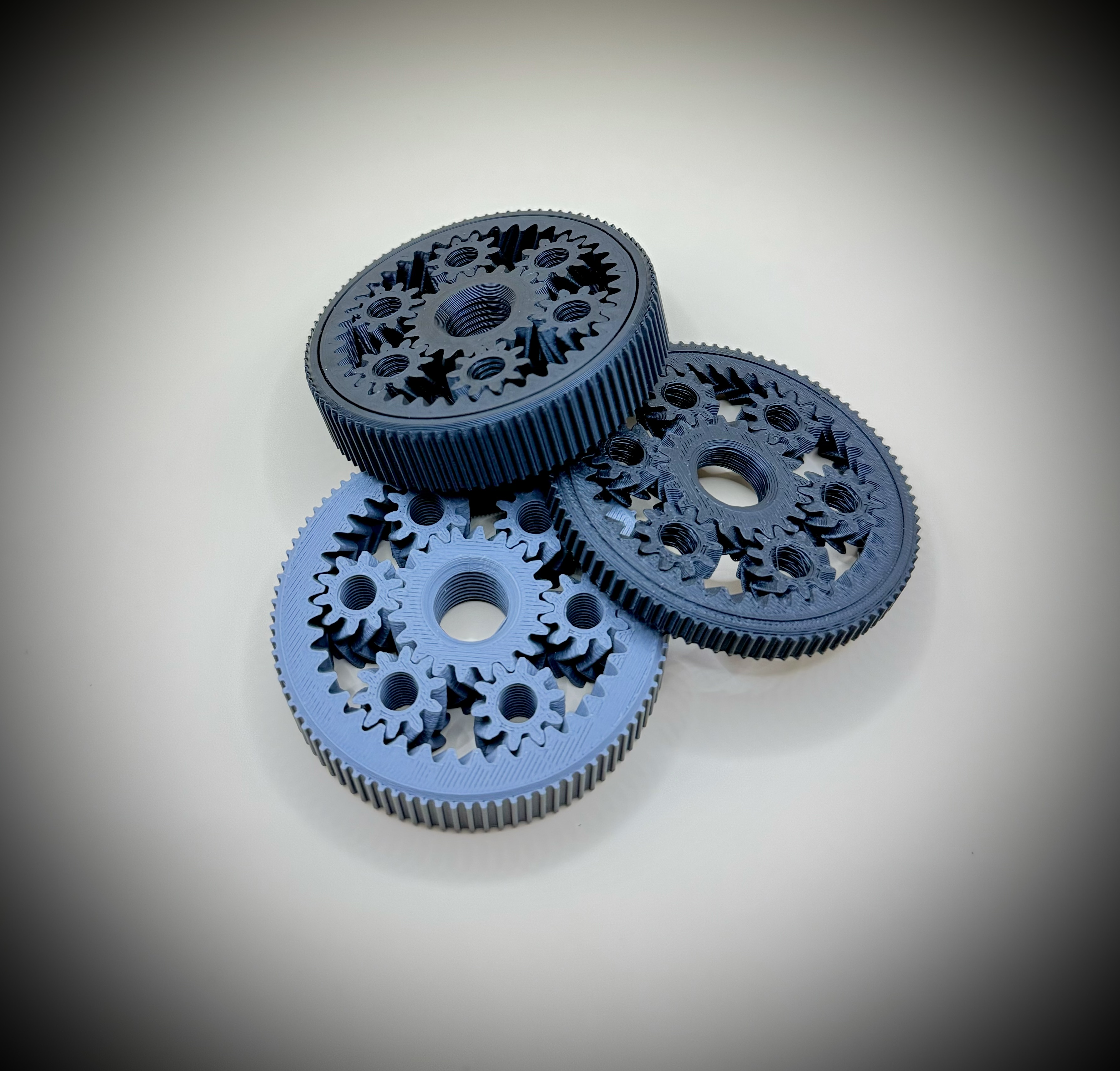 Large Planetary Herringbone Gear Fidget Spinner