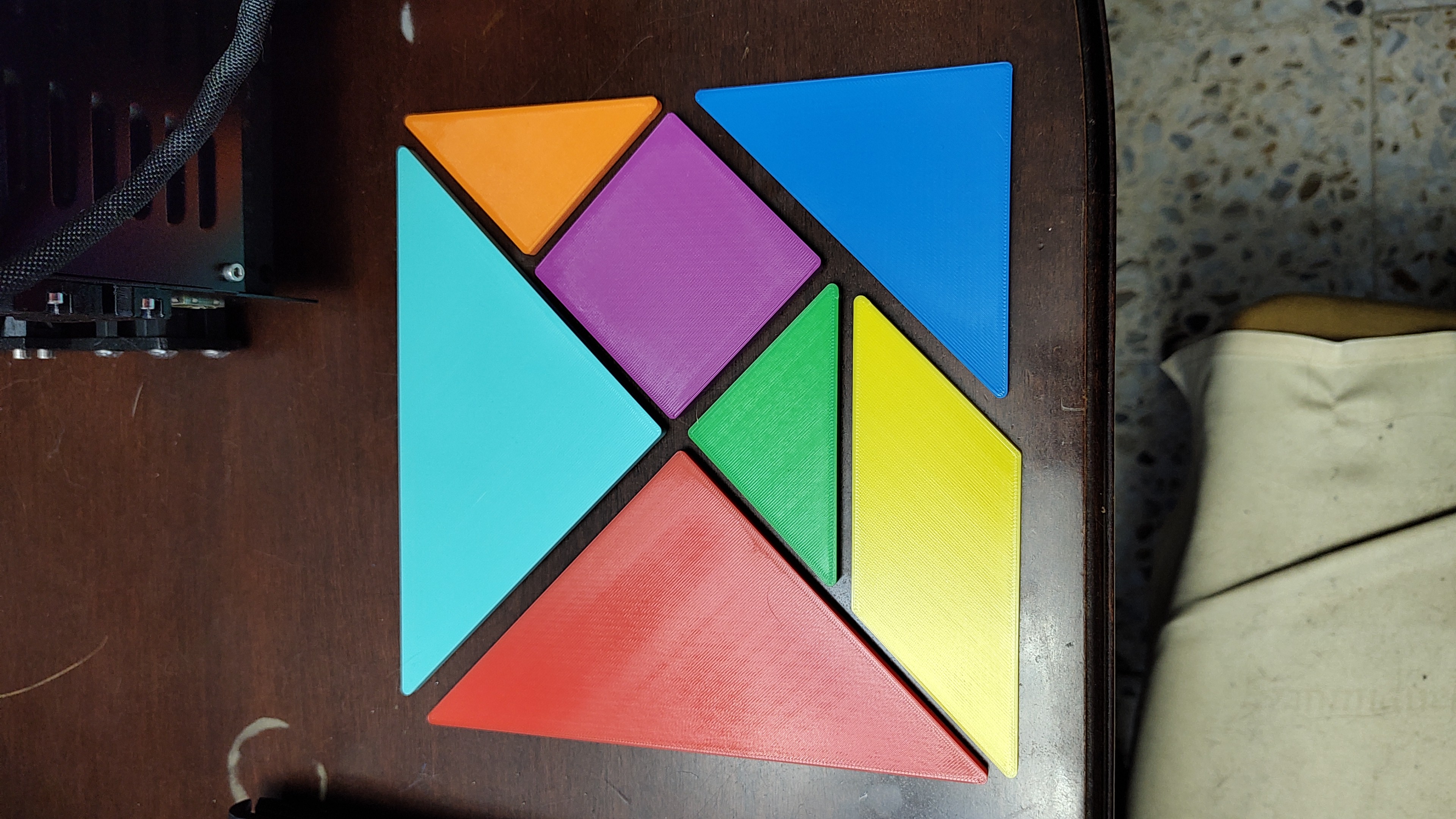 Tangram puzzle by heissen download free stl model printables