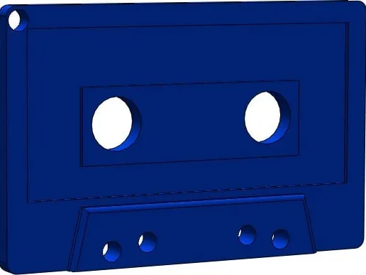 Cassette Keychain