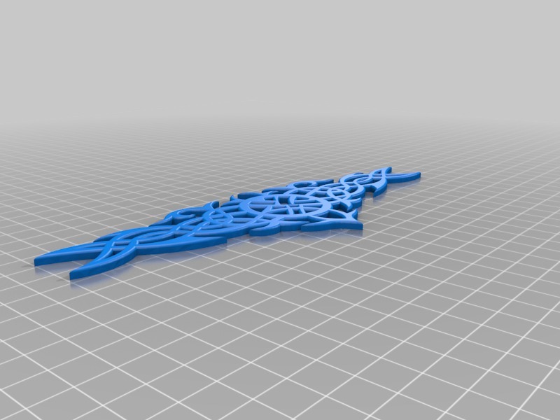 Miniatura 2 do modelo 3D Celtic art