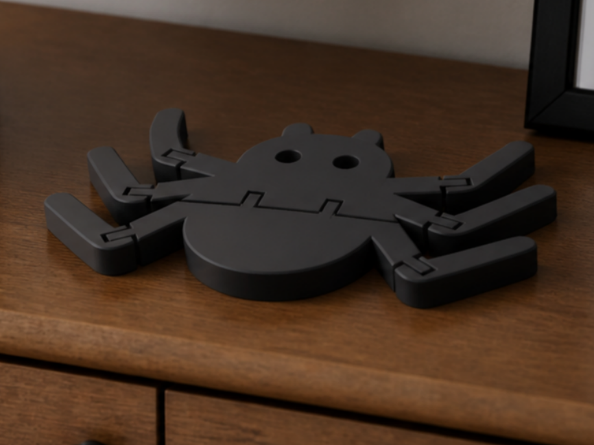 Flexi Spinne – Bewegliches 3D Druck Spielzeug