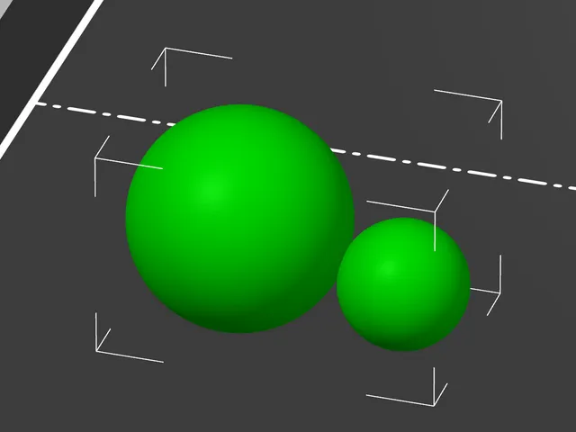 Double ball earring
