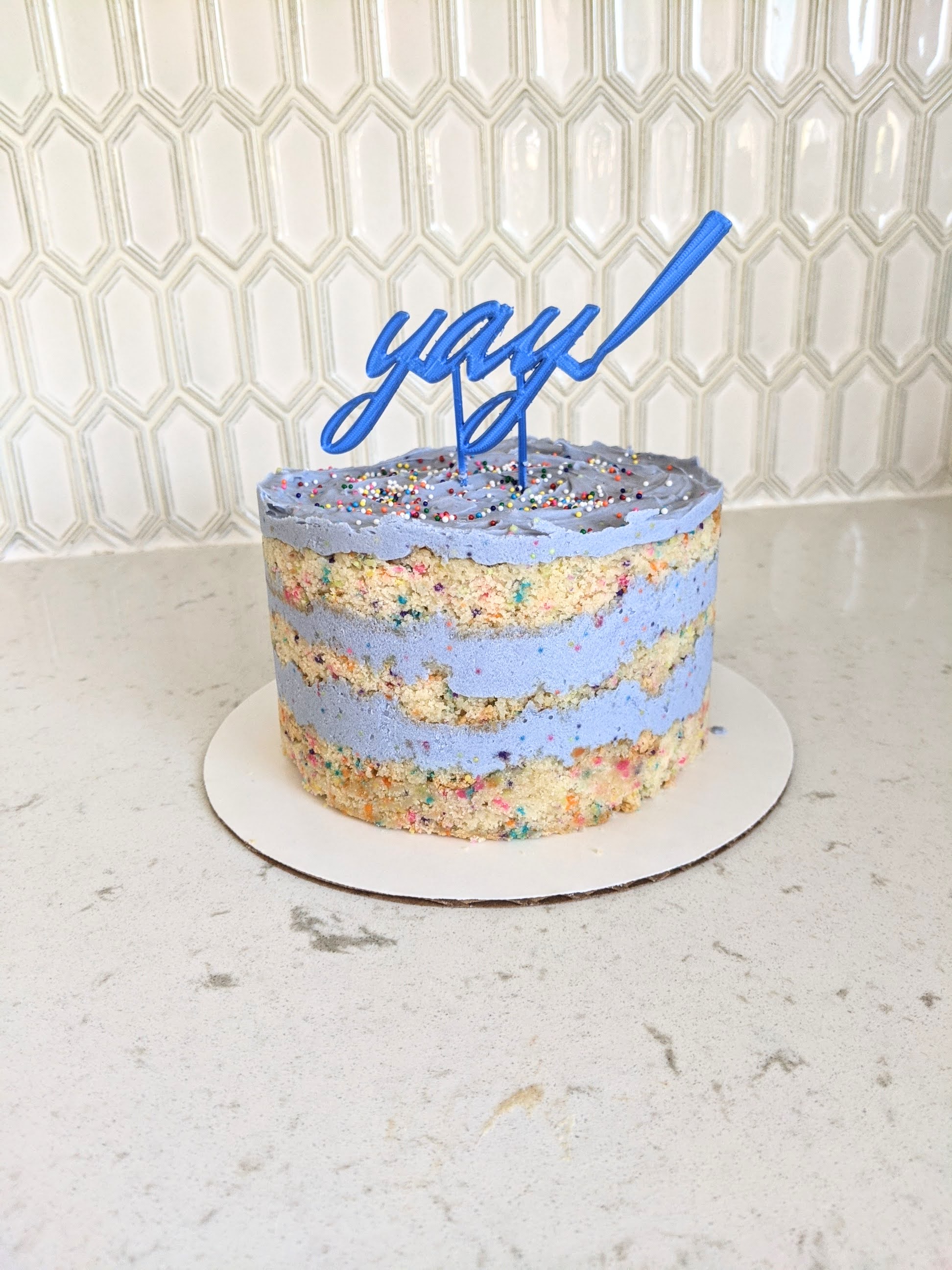 Yay! Cake Topper