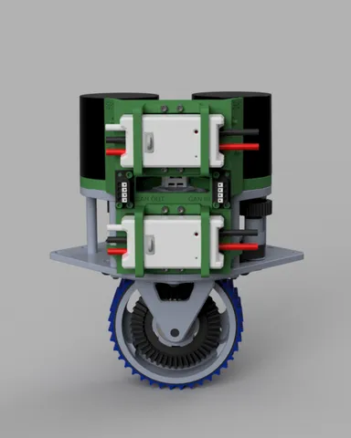 Motor Controller Mount for SDS MK4 Swerve Drive (FRC)