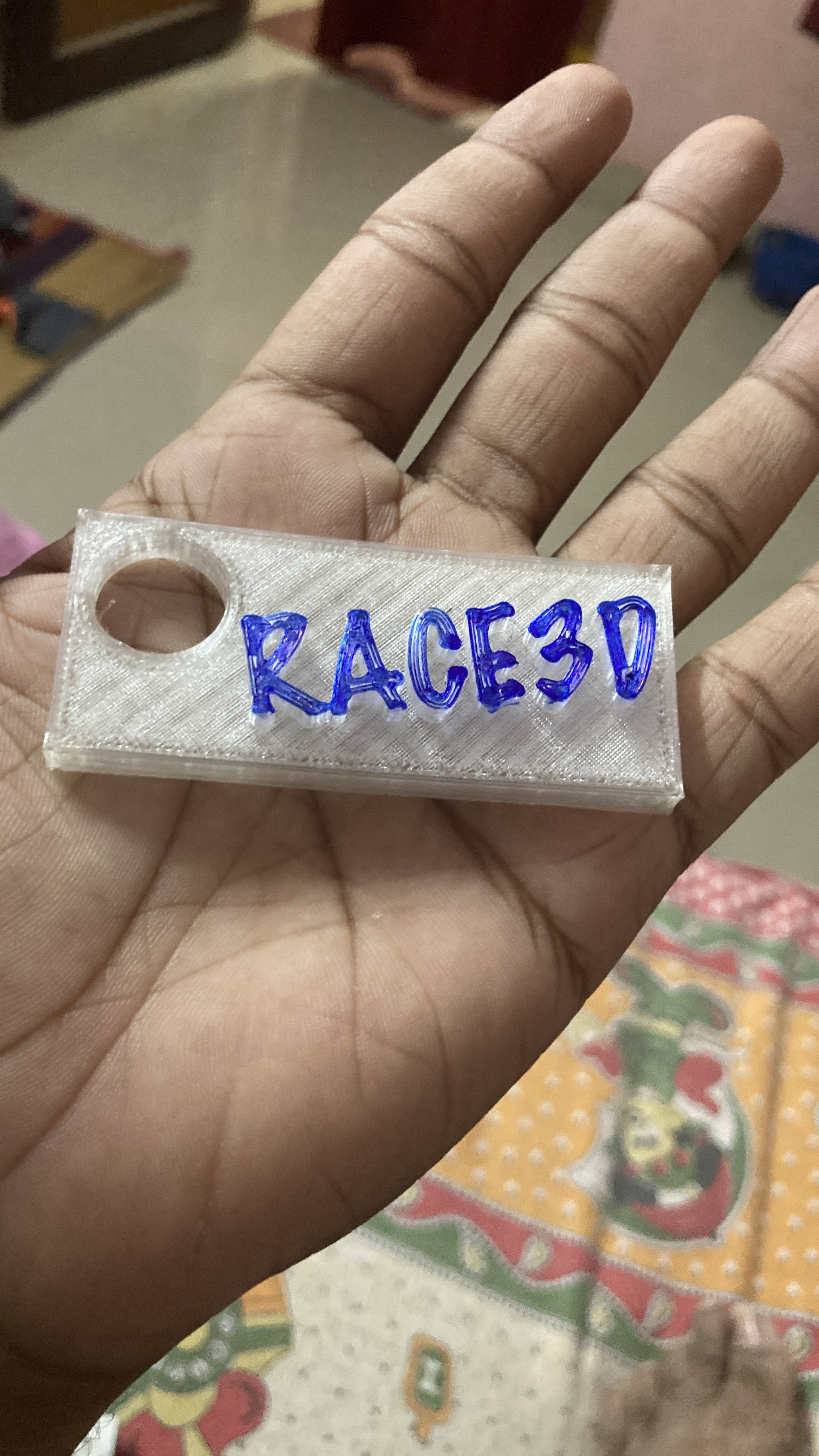 Rectangular Keychain (Modifiable) — miniatura 2