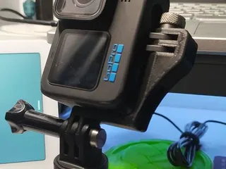 GoPro Hero 9/10/11 vertical mount by monkPL | Download free STL model ...