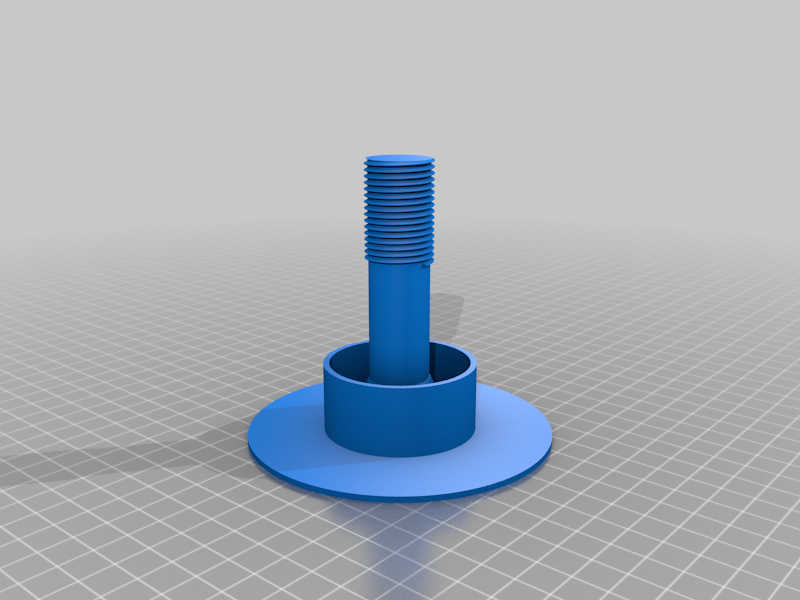 Miniatura 2 do modelo 3D Empty spool connector