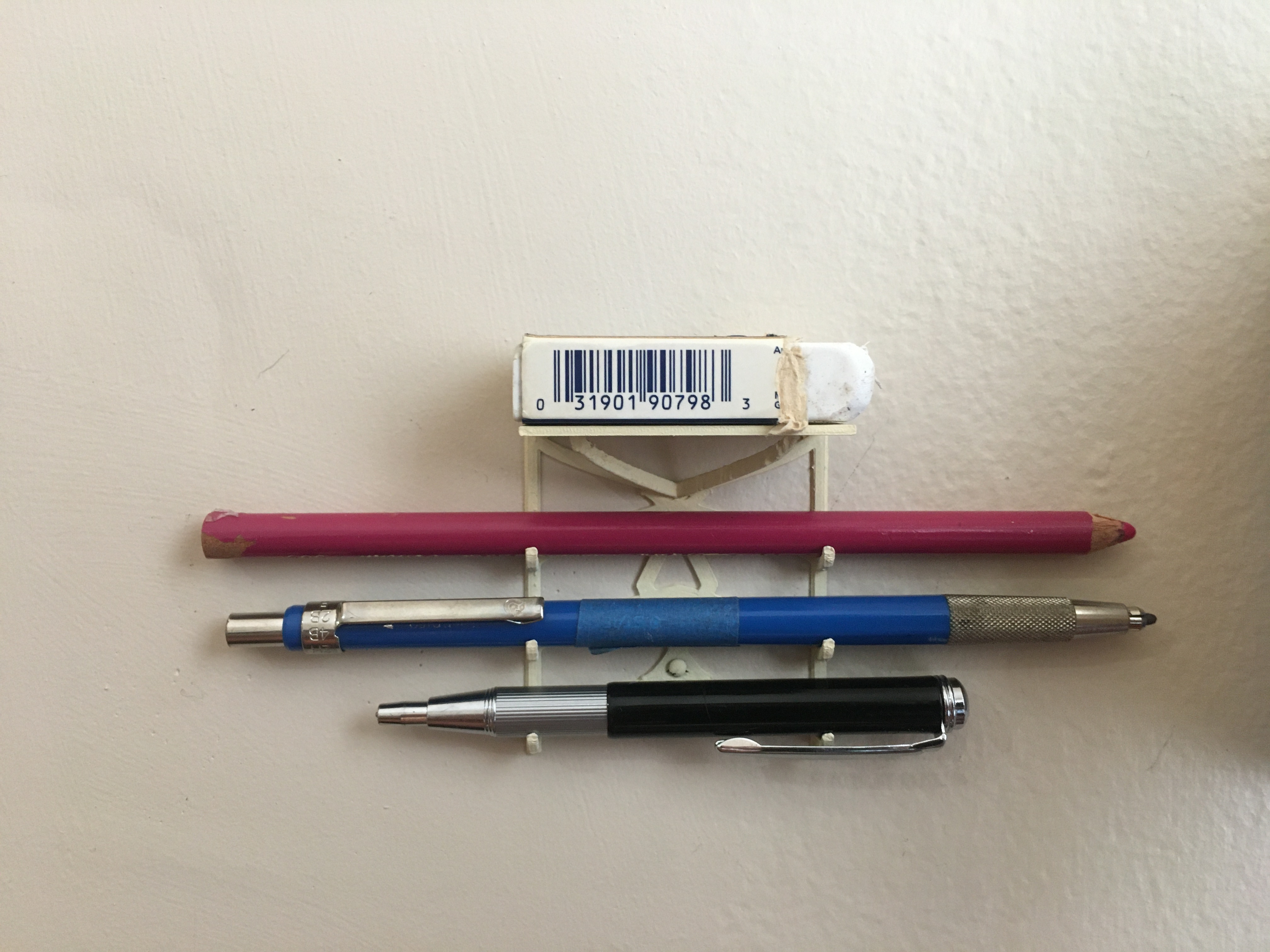 Wall Pen Rack with Shelf