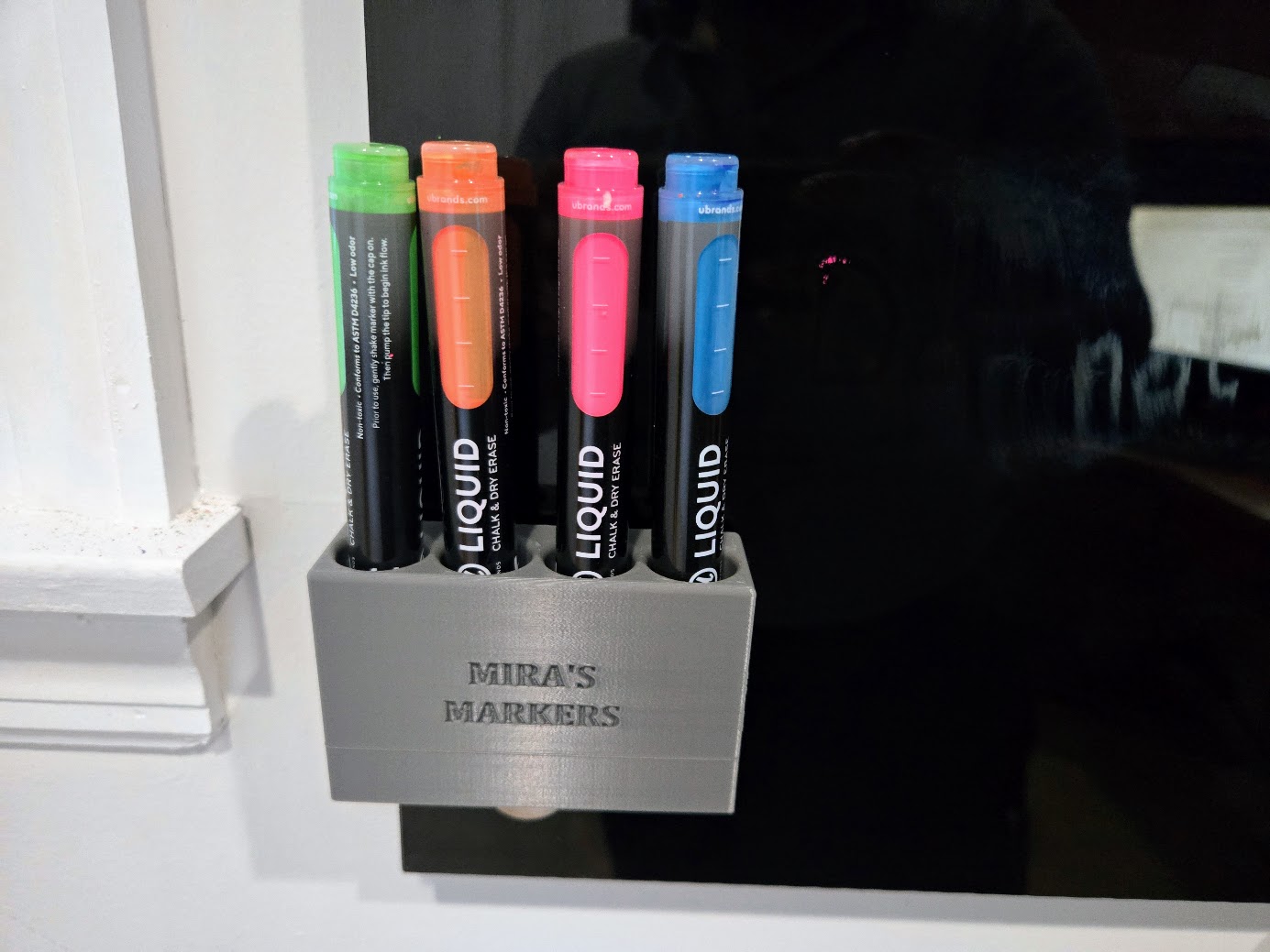 Quartet glass board marker holder (compatible with existing accessories)