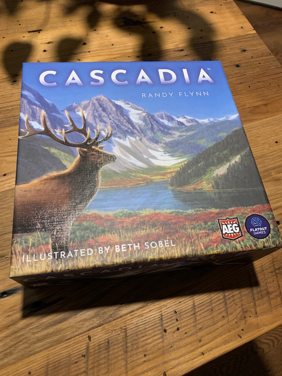 Cascadia Boardgame Insert Digital Stl-file 